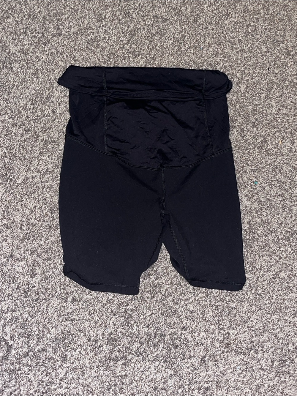 Maternity Black Shorts